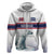 Norway Ice Hockey Custom Hoodie Norge Polar Bears White Style