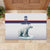 Norway Ice Hockey Custom Rubber Doormat Norge Polar Bears White Style
