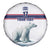 Norway Ice Hockey Custom Spare Tire Cover Norge Polar Bears White Style