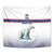 Norway Ice Hockey Custom Tapestry Norge Polar Bears White Style