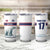 Norway Ice Hockey Custom Tumbler Cup Norge Polar Bears White Style