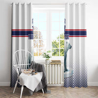 Norway Ice Hockey Custom Window Curtain Norge Polar Bears White Style