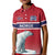 Norway Ice Hockey Custom Kid Polo Shirt Norge Polar Bears Red Style