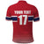 Norway Ice Hockey Custom Polo Shirt Norge Polar Bears Red Style