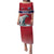 Norway Ice Hockey Custom Puletasi Norge Polar Bears Red Style