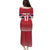 Norway Ice Hockey Custom Puletasi Norge Polar Bears Red Style