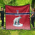 Norway Ice Hockey Custom Quilt Norge Polar Bears Red Style