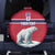 Norway Ice Hockey Custom Spare Tire Cover Norge Polar Bears Red Style