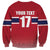 Norway Ice Hockey Custom Sweatshirt Norge Polar Bears Red Style