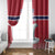 Norway Ice Hockey Custom Window Curtain Norge Polar Bears Red Style