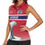 Norway Ice Hockey Custom Women Sleeveless Polo Shirt Norge Polar Bears Red Style