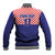 Custom Croatia Football Baseball Jacket Sporty Style
