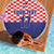 Custom Croatia Football Beach Blanket Sporty Style