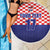 Custom Croatia Football Beach Blanket Sporty Style