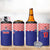 Custom Croatia Football 4 in 1 Can Cooler Tumbler Sporty Style