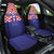 Custom Croatia Football Car Seat Cover Sporty Style