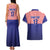 Custom Croatia Football Couples Matching Tank Maxi Dress and Hawaiian Shirt Sporty Style