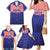 Custom Croatia Football Family Matching Mermaid Dress and Hawaiian Shirt Sporty Style