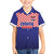 Custom Croatia Football Family Matching Off The Shoulder Long Sleeve Dress and Hawaiian Shirt Sporty Style