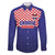 Custom Croatia Football Family Matching Puletasi and Hawaiian Shirt Sporty Style