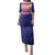 Custom Croatia Football Family Matching Puletasi and Hawaiian Shirt Sporty Style
