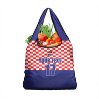Custom Croatia Football Grocery Bag Sporty Style