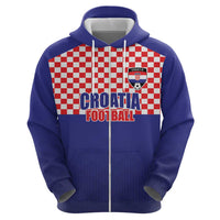 Custom Croatia Football Hoodie Sporty Style