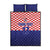 Custom Croatia Football Quilt Bed Set Sporty Style