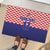 Custom Croatia Football Rubber Doormat Sporty Style