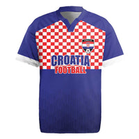 Custom Croatia Football Rugby Jersey Sporty Style
