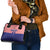 Custom Croatia Football Shoulder Handbag Sporty Style