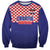 Custom Croatia Football Sweatshirt Sporty Style