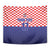 Custom Croatia Football Tapestry Sporty Style