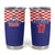 Custom Croatia Football Tumbler Cup Sporty Style