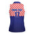 Custom Croatia Football Women Sleeveless Polo Shirt Sporty Style