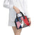 French American Heritage Month Shoulder Handbag Flag Style with USA Eagle and Eiffel Tower