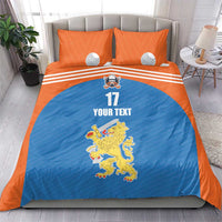 Netherlands Field Hockey Custom Bedding Set Sporty Style