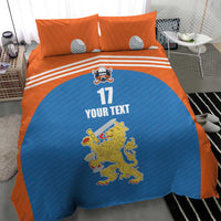Netherlands Field Hockey Custom Bedding Set Sporty Style