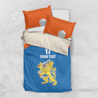 Netherlands Field Hockey Custom Bedding Set Sporty Style