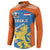Netherlands Field Hockey Custom Button Sweatshirt Sporty Style