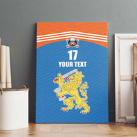 Netherlands Field Hockey Custom Canvas Wall Art Sporty Style