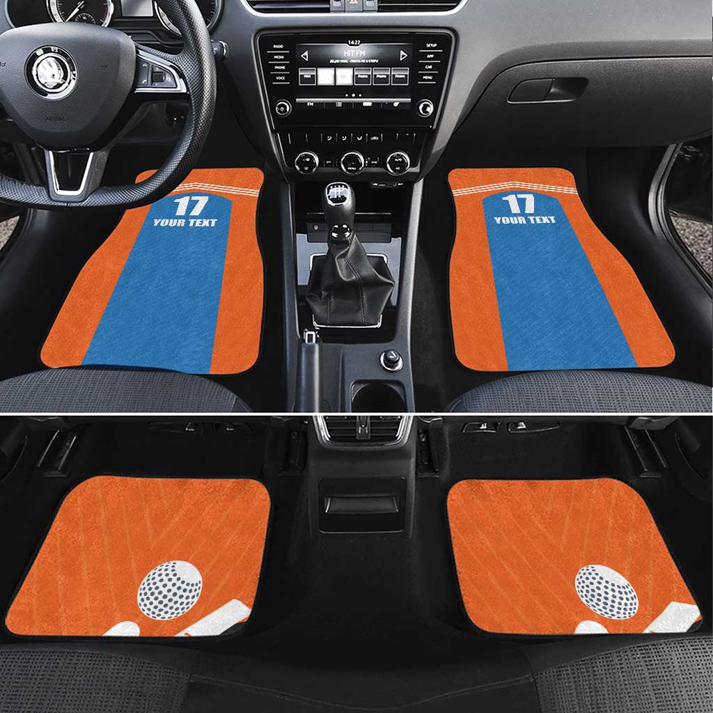 Netherlands Field Hockey Custom Car Mats Sporty Style