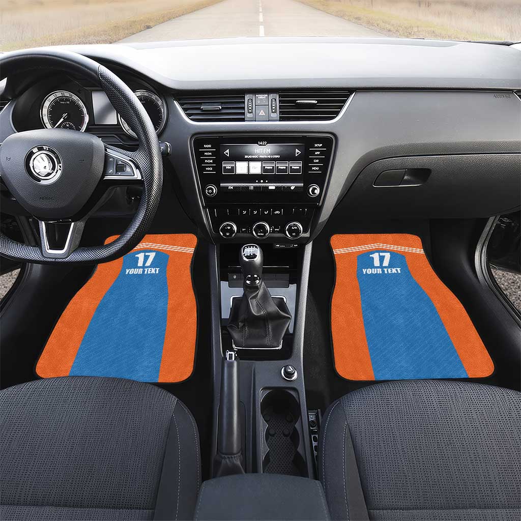 Netherlands Field Hockey Custom Car Mats Sporty Style