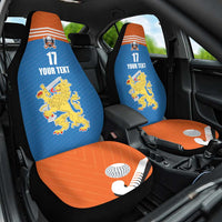 Netherlands Field Hockey Custom Car Seat Cover Sporty Style