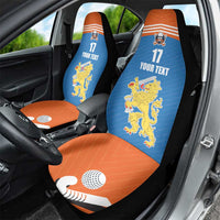 Netherlands Field Hockey Custom Car Seat Cover Sporty Style