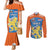 Netherlands Field Hockey Custom Couples Matching Mermaid Dress and Long Sleeve Button Shirt Sporty Style