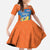 Netherlands Field Hockey Custom Family Matching Long Sleeve Bodycon Dress and Hawaiian Shirt Sporty Style