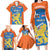 Netherlands Field Hockey Custom Family Matching Long Sleeve Bodycon Dress and Hawaiian Shirt Sporty Style