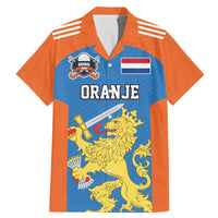 Netherlands Field Hockey Custom Family Matching Mermaid Dress and Hawaiian Shirt Sporty Style