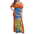 Netherlands Field Hockey Custom Family Matching Off Shoulder Maxi Dress and Hawaiian Shirt Sporty Style